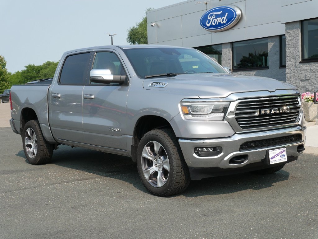 Used 2023 RAM Ram 1500 Pickup Laramie with VIN 1C6SRFJT6PN606868 for sale in Northfield, Minnesota