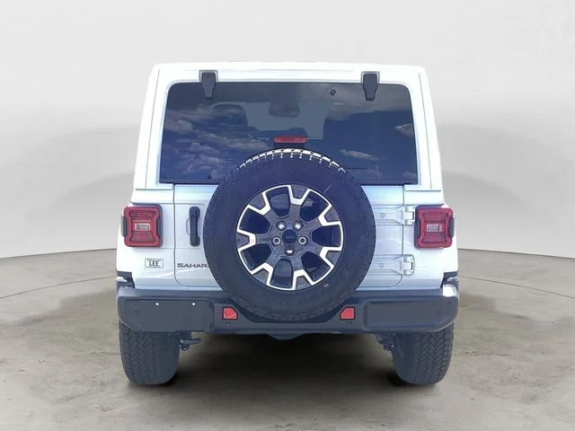 New 2026 Bright White Jeep 4-DOOR SAHARA image 5