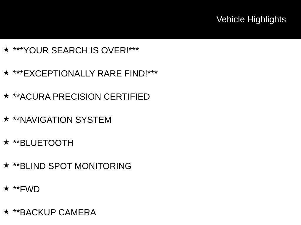 Certified Used 2024 White Acura A-Spec Tech Package image 2
