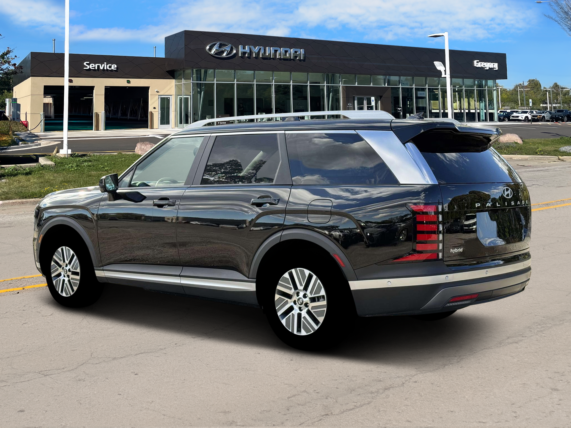 New 2026 Black Hyundai SEL Premium 8P image 4
