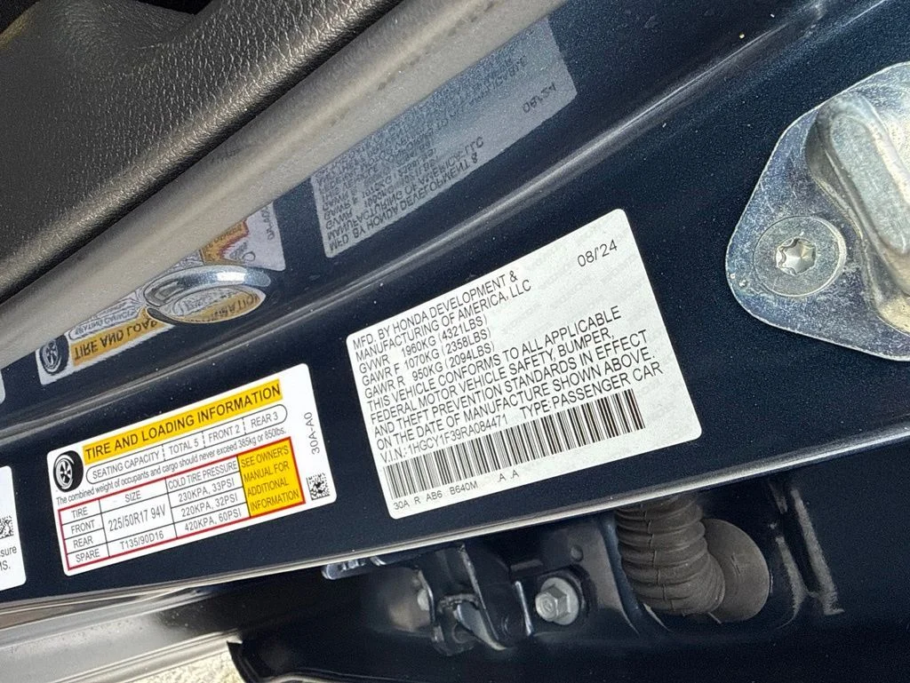 Used 2024 Blue Honda EX image 34