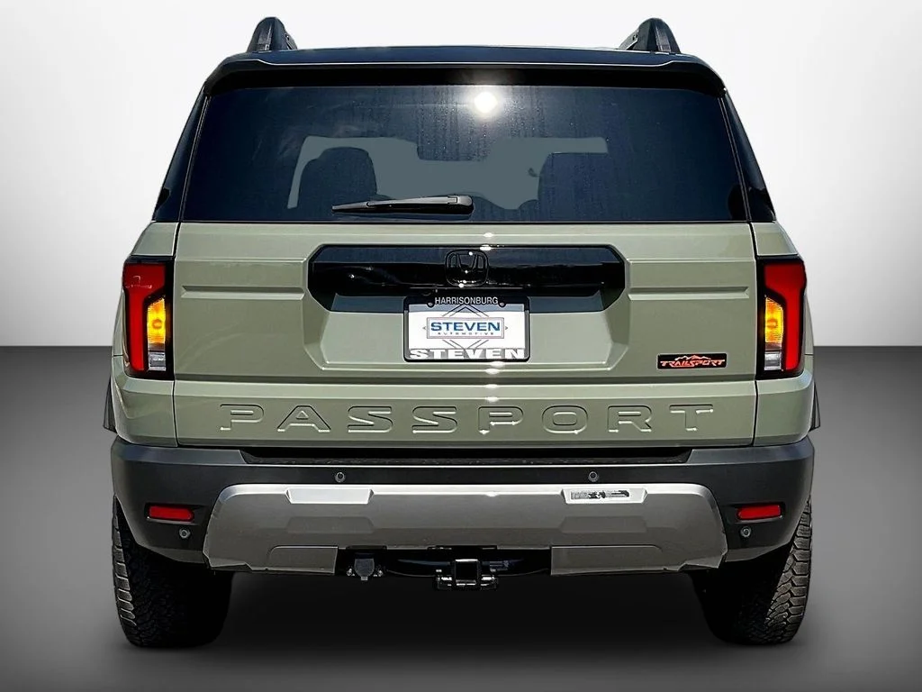 New 2026 Ash Green Metallic Honda TrailSport Blackout Elite image 5