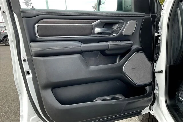 New 2026 Bright White Clear-Coat Exterior Paint RAM Laramie image 22