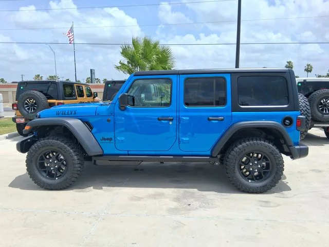 New 2026 Hydro Blue Pearlcoat Jeep Willys image 4
