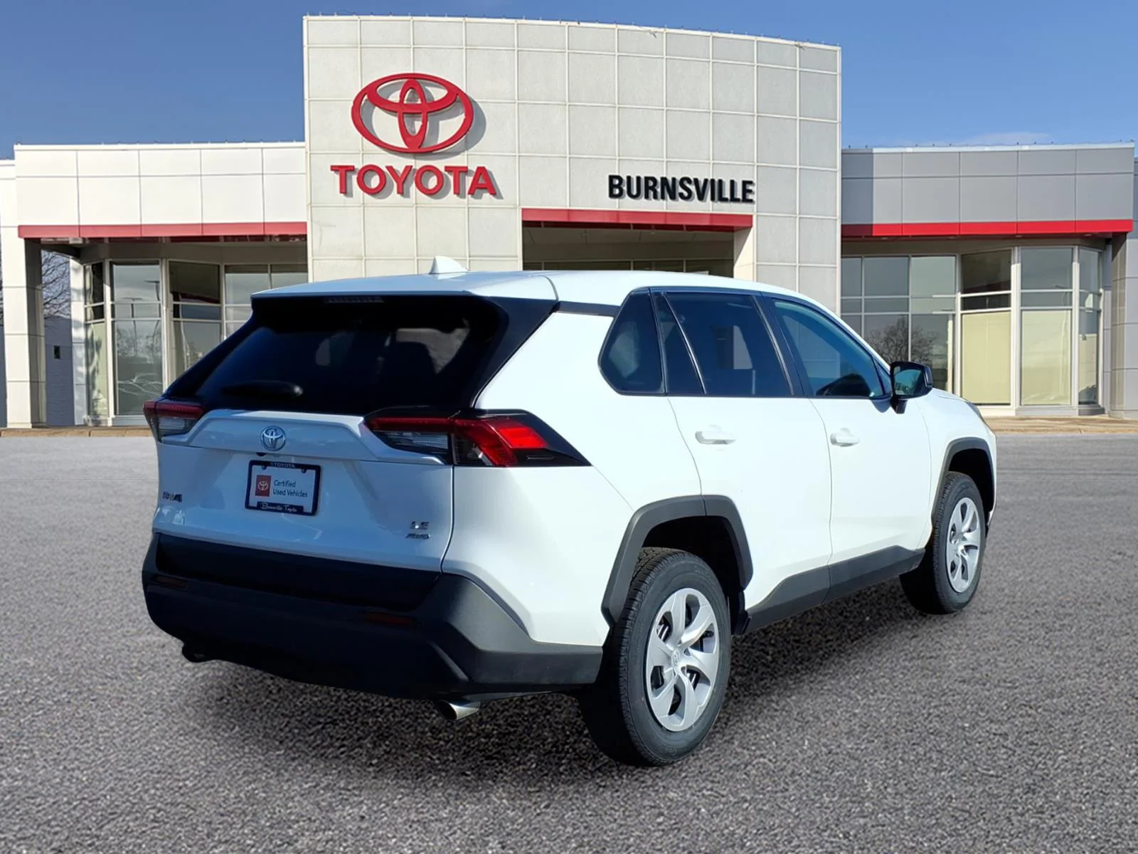 Used 2024 White Toyota LE image 3
