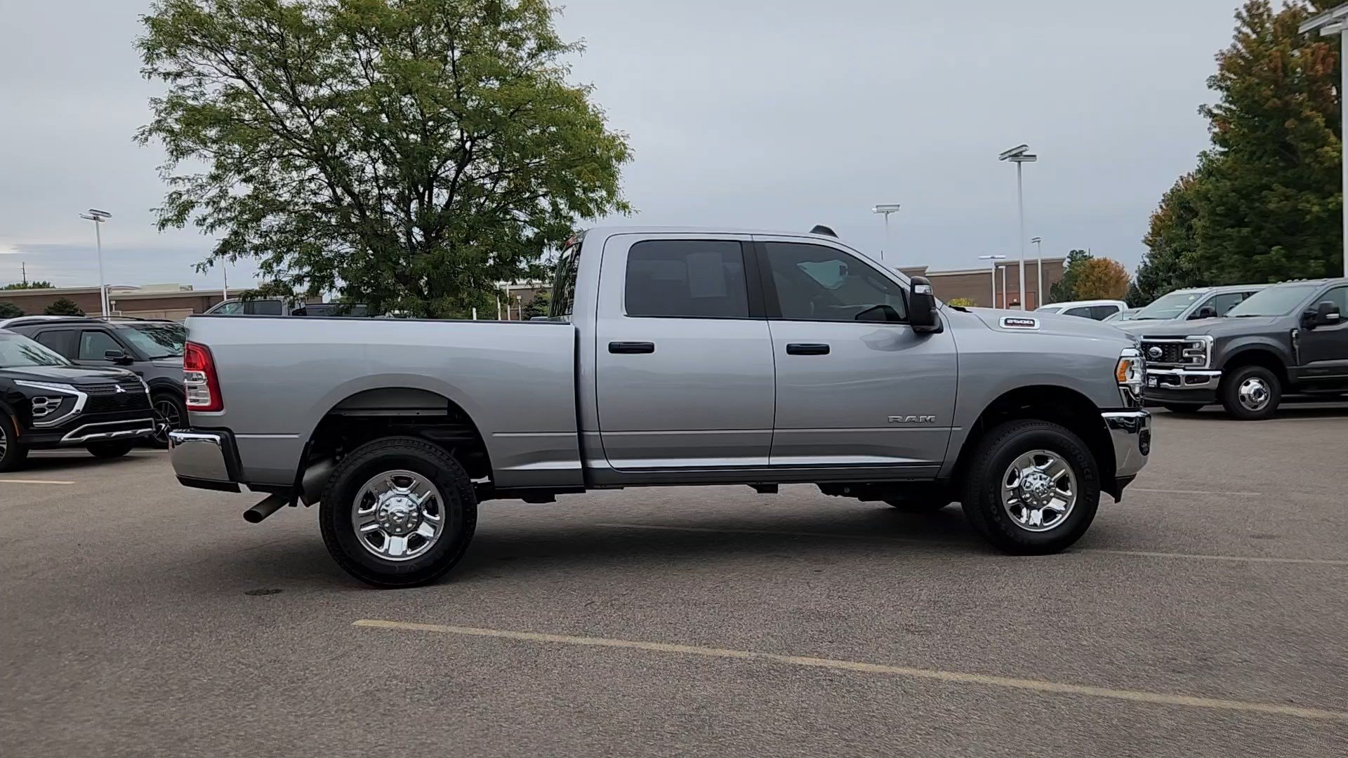 Used 2024 Billet Silver Metallic Clearcoat Ram Big Horn image 12