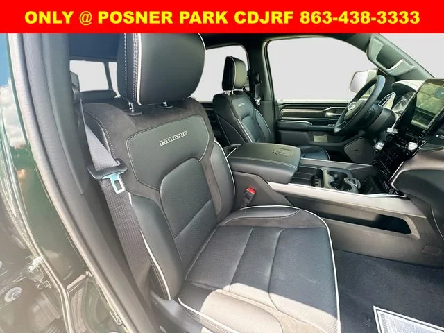 New 2026 Serrano-Green Metallic Exterior Paint RAM LARAMIE image 29