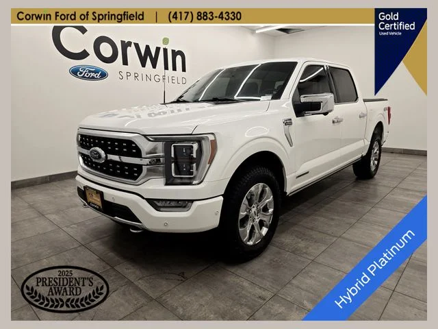 Certified Used 2022 Star White Ford Platinum image 1