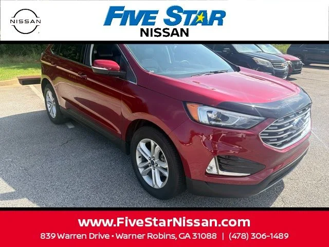 Used 2019 Red Ford SEL image 7