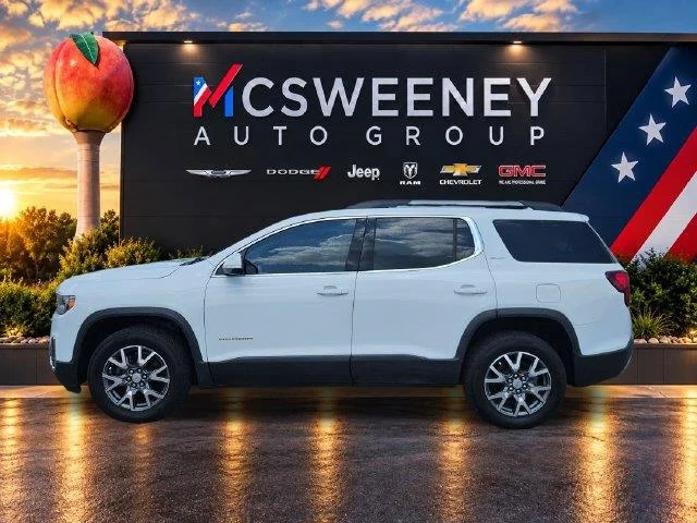 Used 2023 Summit White GMC SLT image 2