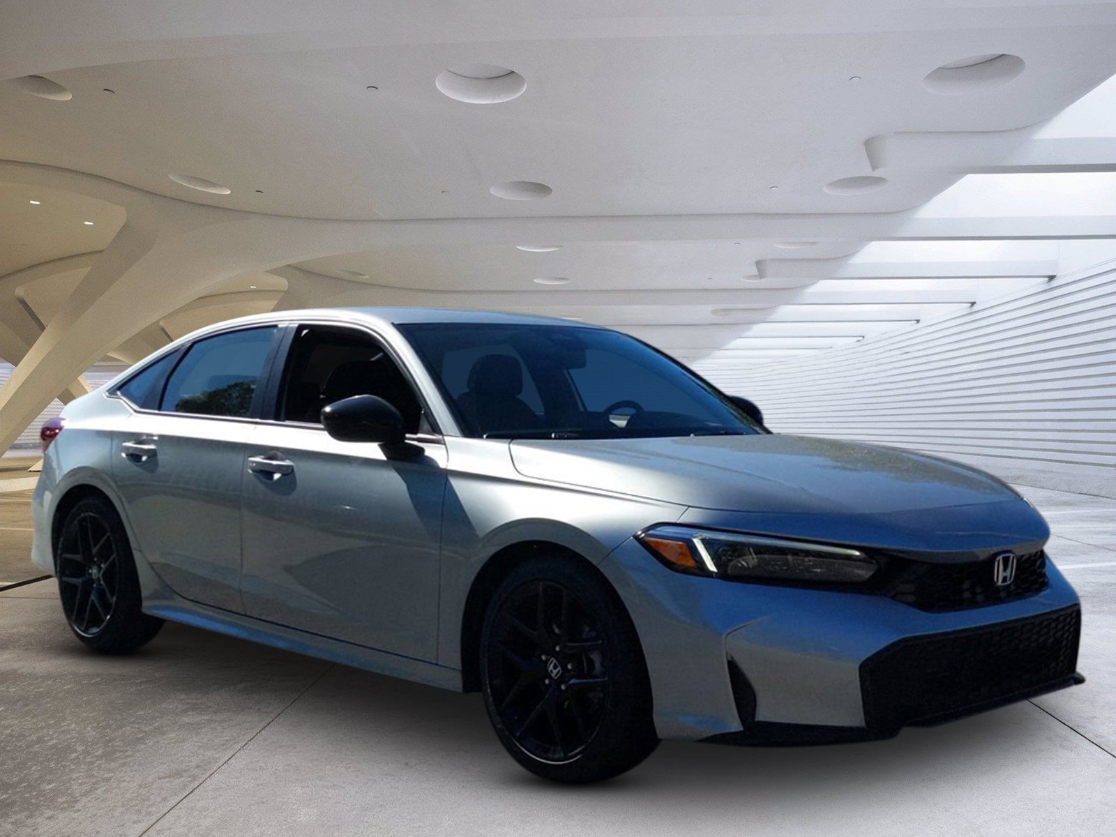 New 2026 Solar Silver Metallic Honda Sport image 1