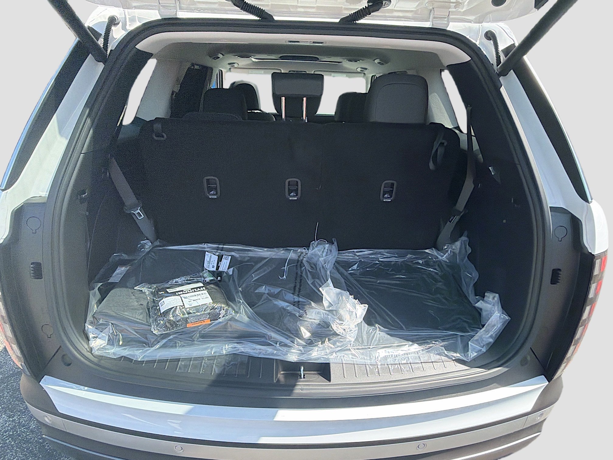 New 2026 Creamy White Pearl Hyundai Blue SEL Premium 7P image 49