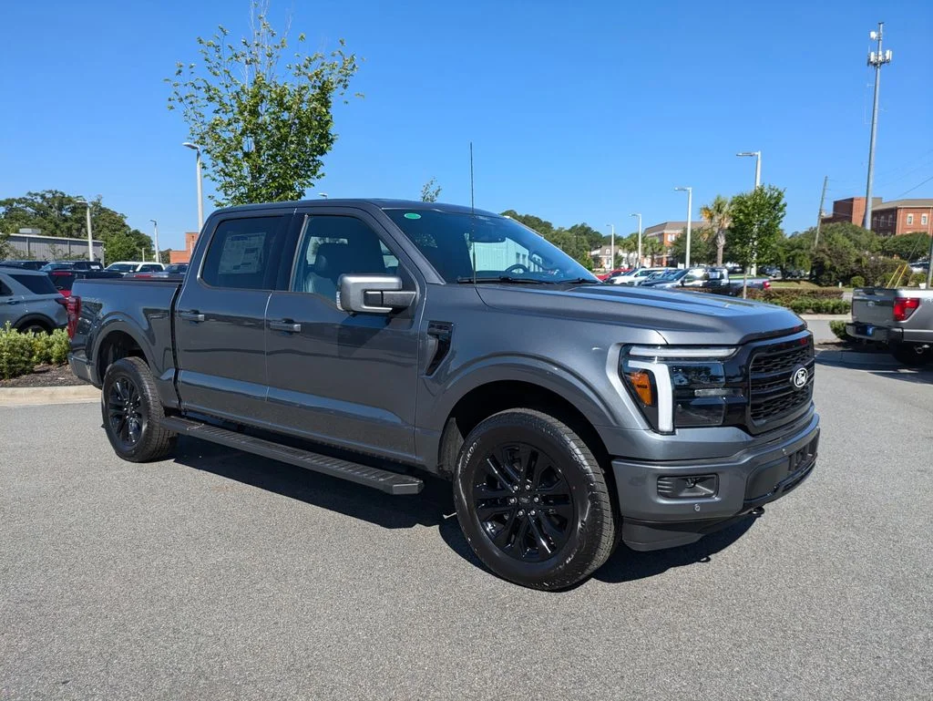 New 2026 Carbonized Gray Metallic Ford Lariat image 2