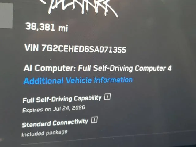 Used 2025 Silver Tesla 4DR AWD image 22