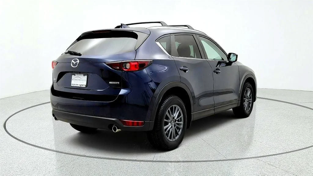 Used 2020 Deep Crystal Blue Mica Mazda Touring FWD image 5
