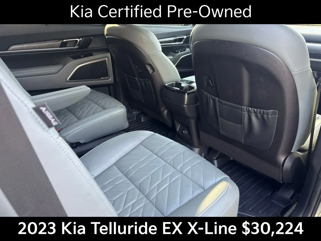 Certified Used 2023 Green Kia EX X-Line image 22