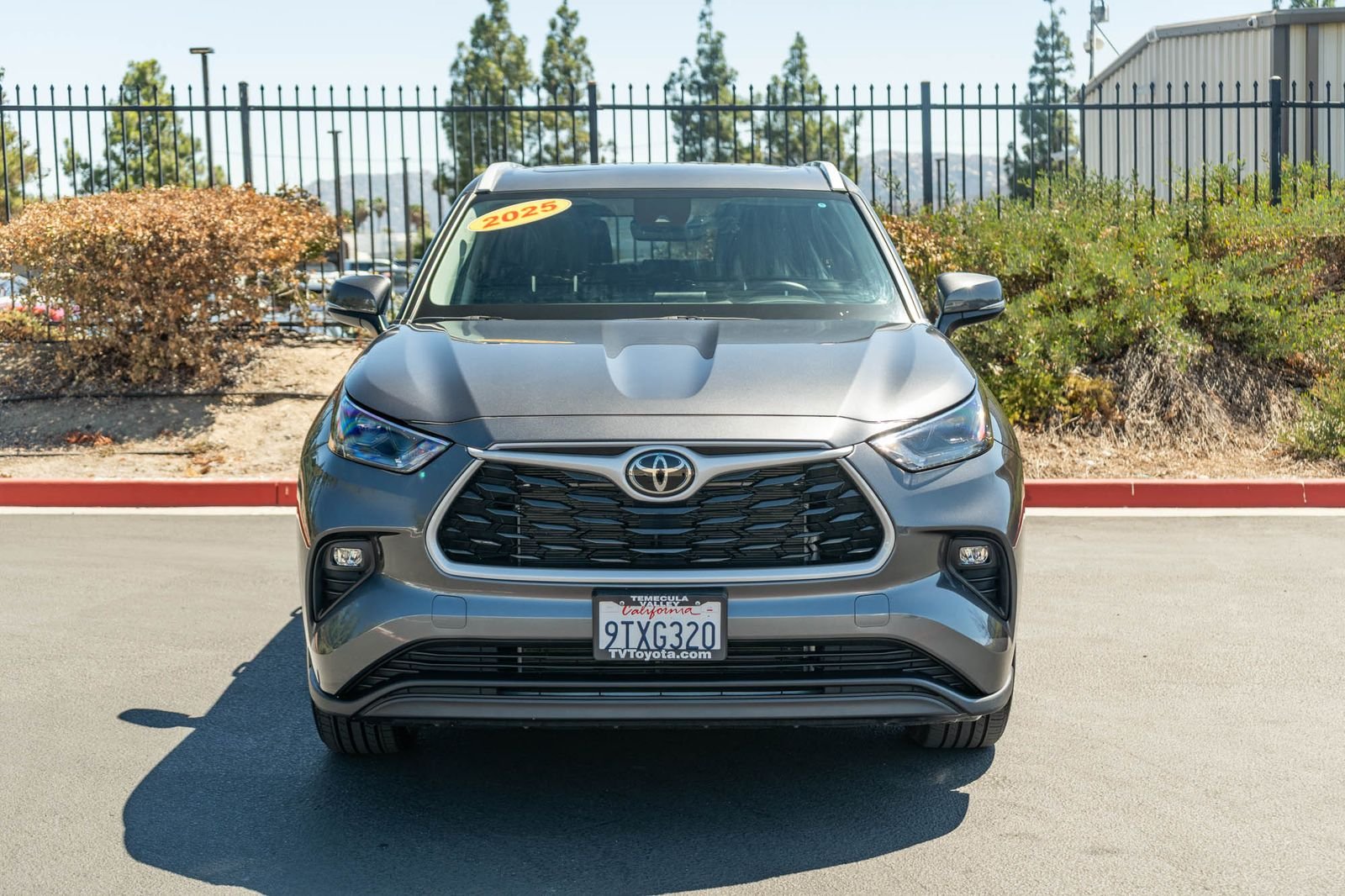 Certified Used 2025 Magnetic Gray Metallic Toyota XLE image 2
