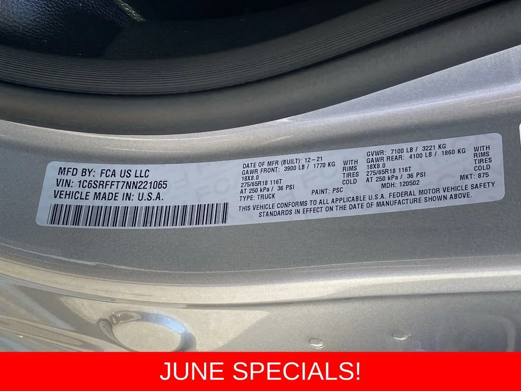 Used 2022 Silver Ram Big Horn image 39