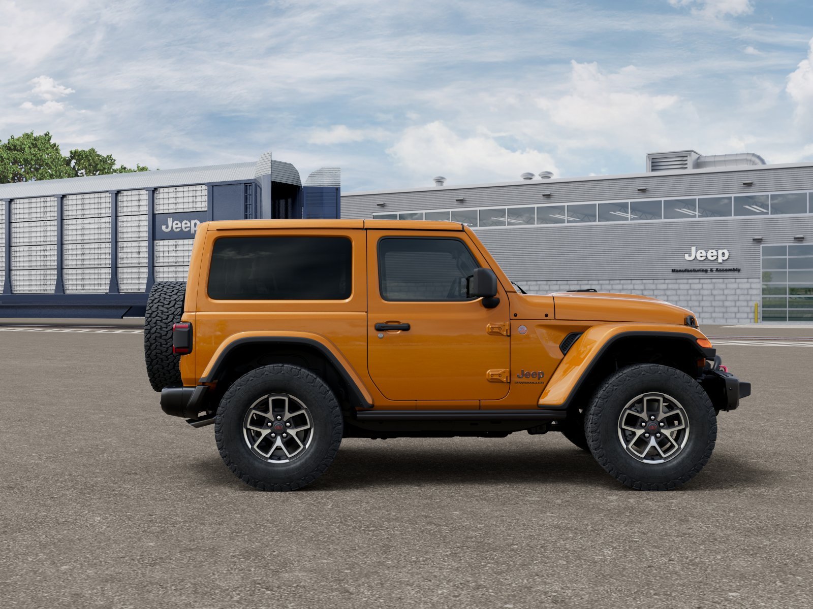 New 2026 Goldilocks Exterior Paint Jeep Rubicon X image 12