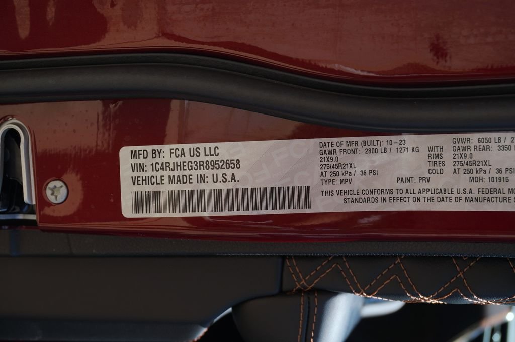 Used 2024 Red Jeep Summit Reserve image 35