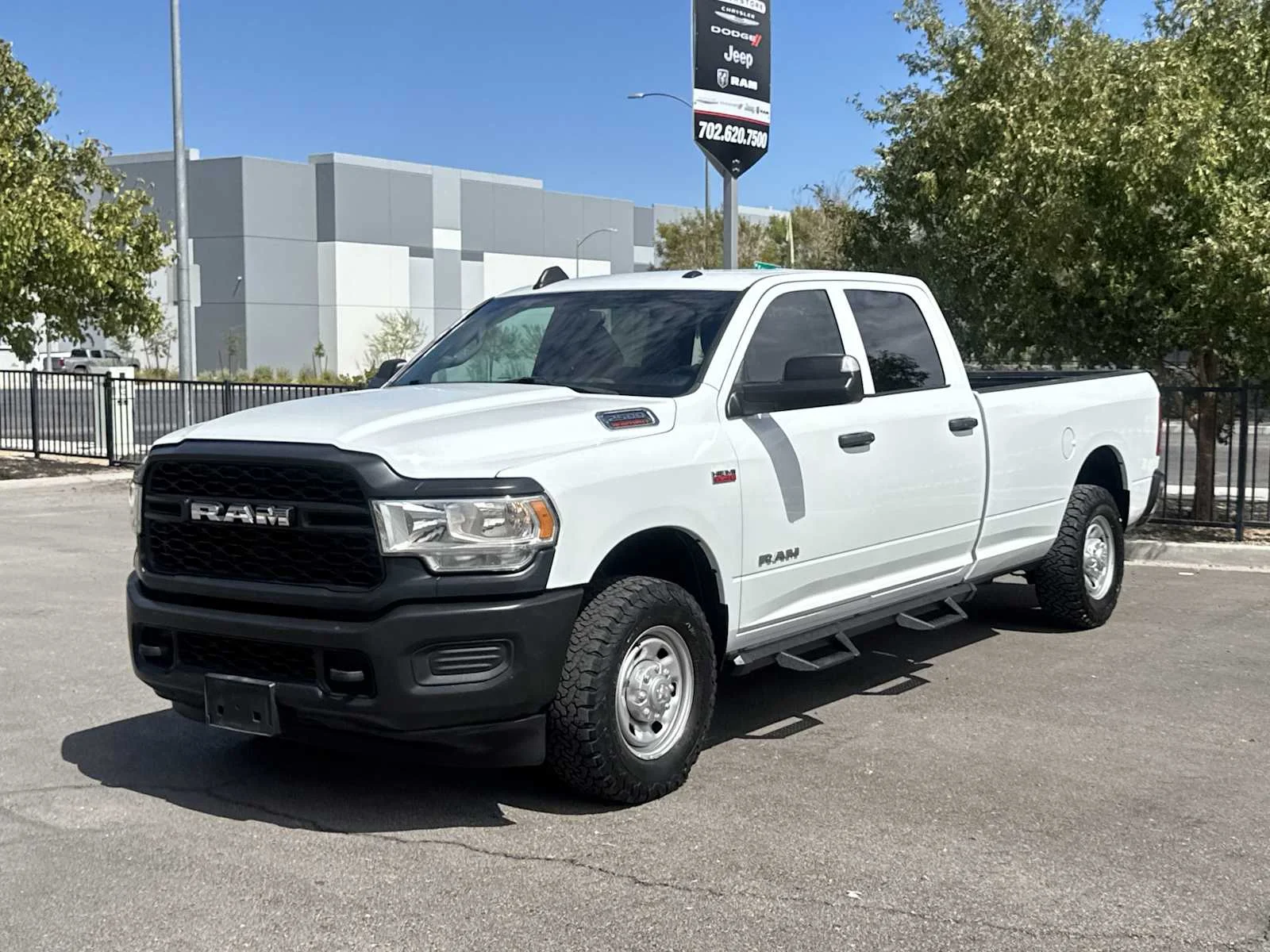 Used 2022 Bright White Clearcoat Ram Tradesman image 4