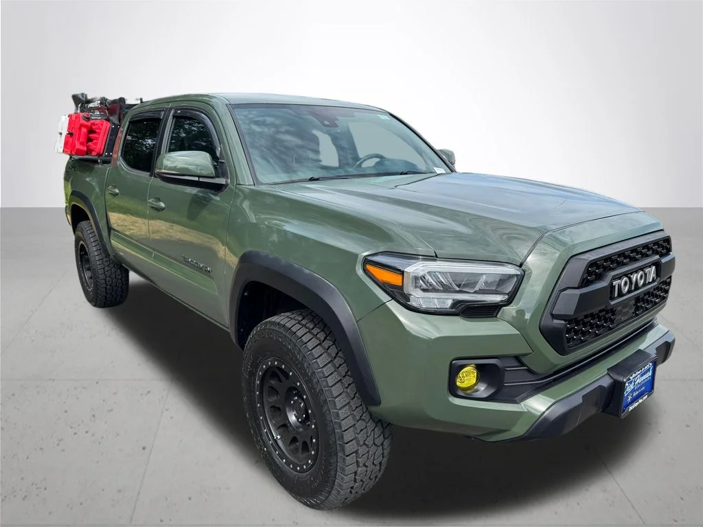 Used 2021 Green Toyota TRD Off-Road image 12
