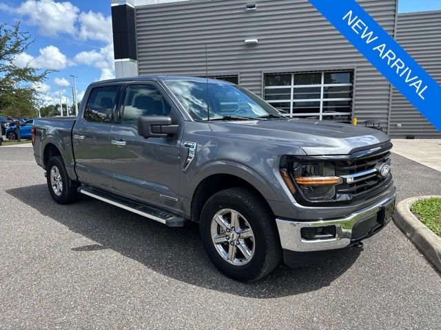 Used 2024 Carbonized Gray Metallic Ford XLT image 1