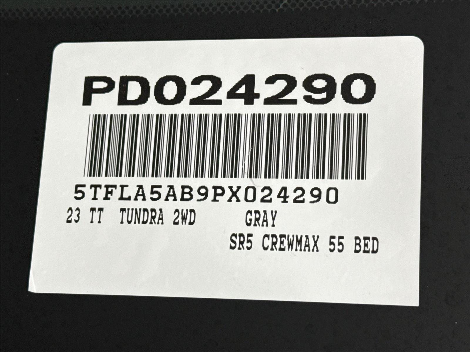 Used 2023 Magnetic Gray Metallic Toyota SR5 image 42