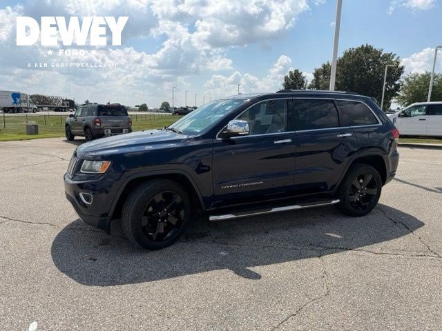 Used 2015 True Blue Pearlcoat Jeep Limited image 6