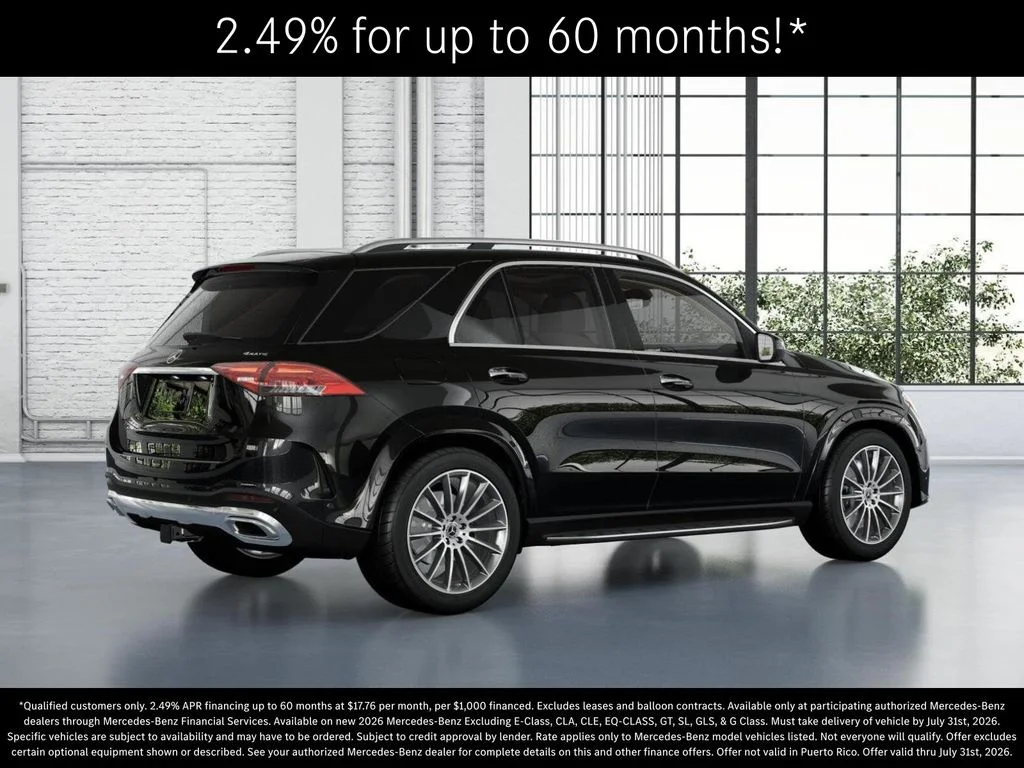 New 2026 Obsidian Black Metallic Mercedes-Benz GLE 450 image 20