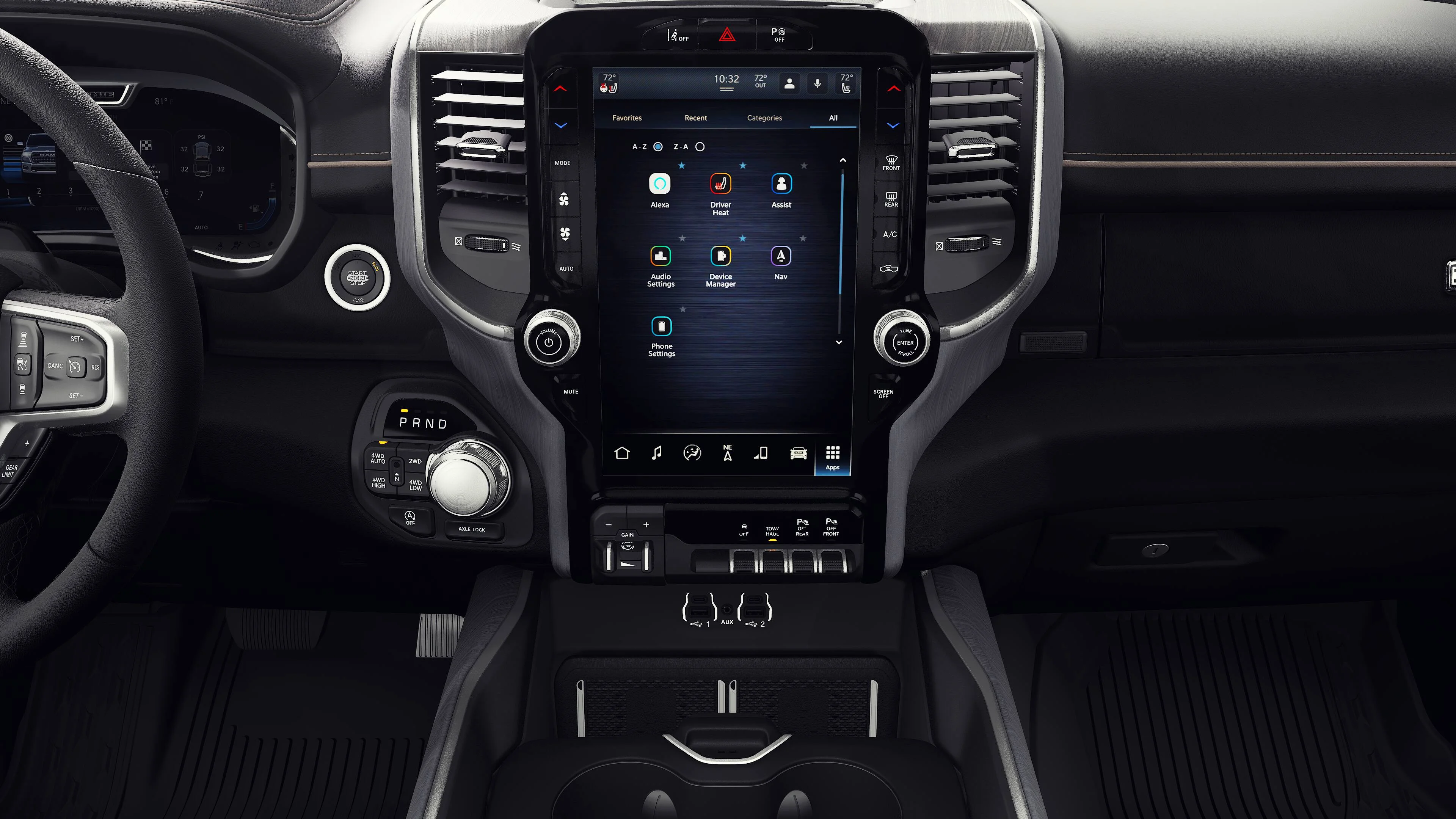 New 2027 Diamond Black Crystal Pearl-Coat Exterior Paint RAM Laramie image 5