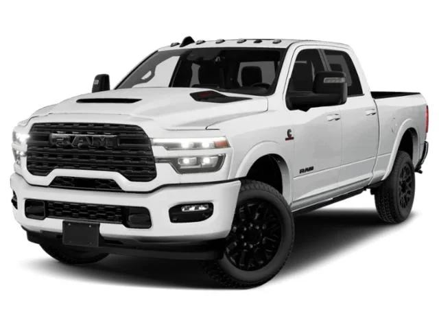 New 2027 Bright White Clear-Coat Exterior Paint RAM Limited Longhorn image 1