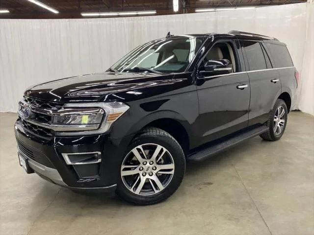 Used 2024 Agate Black Metallic Ford Limited image 1
