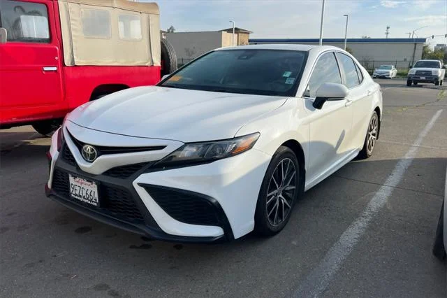 Certified Used 2023 White Toyota SE image 2