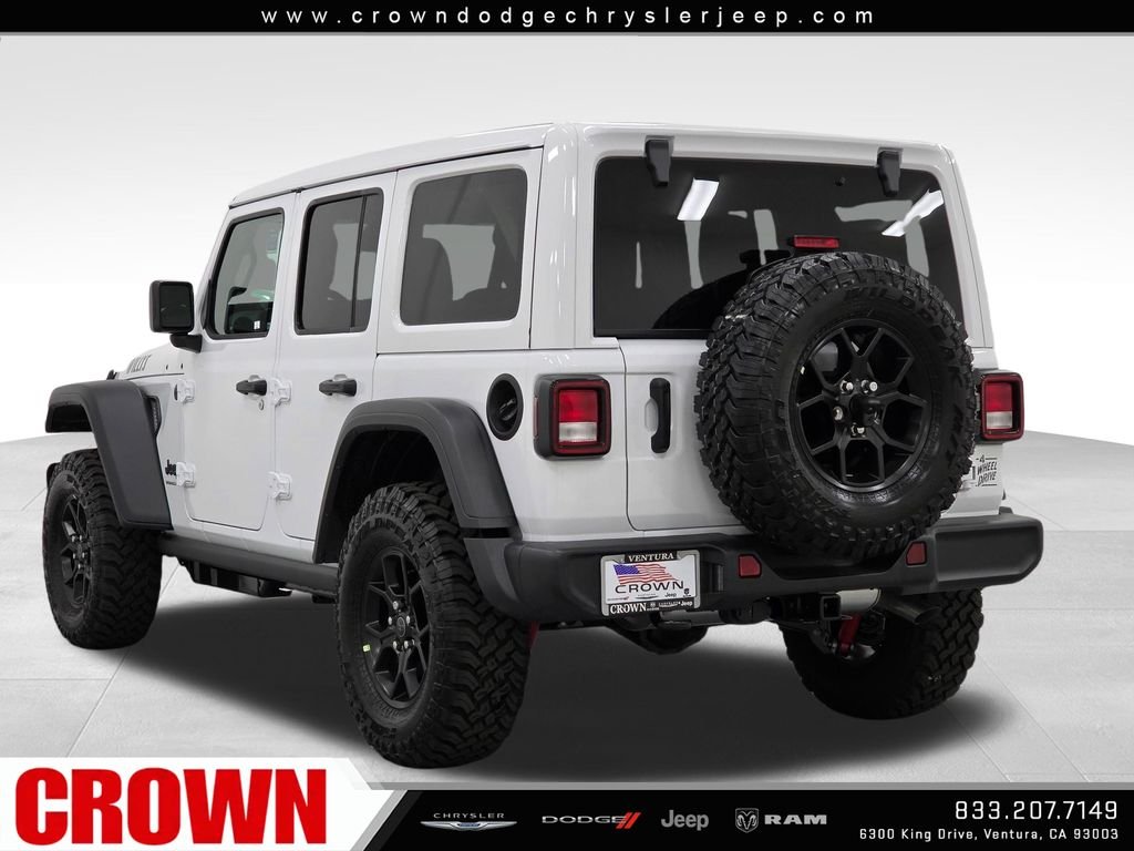 New 2026 Bright White Clear-Coat Exterior Paint Jeep  image 7
