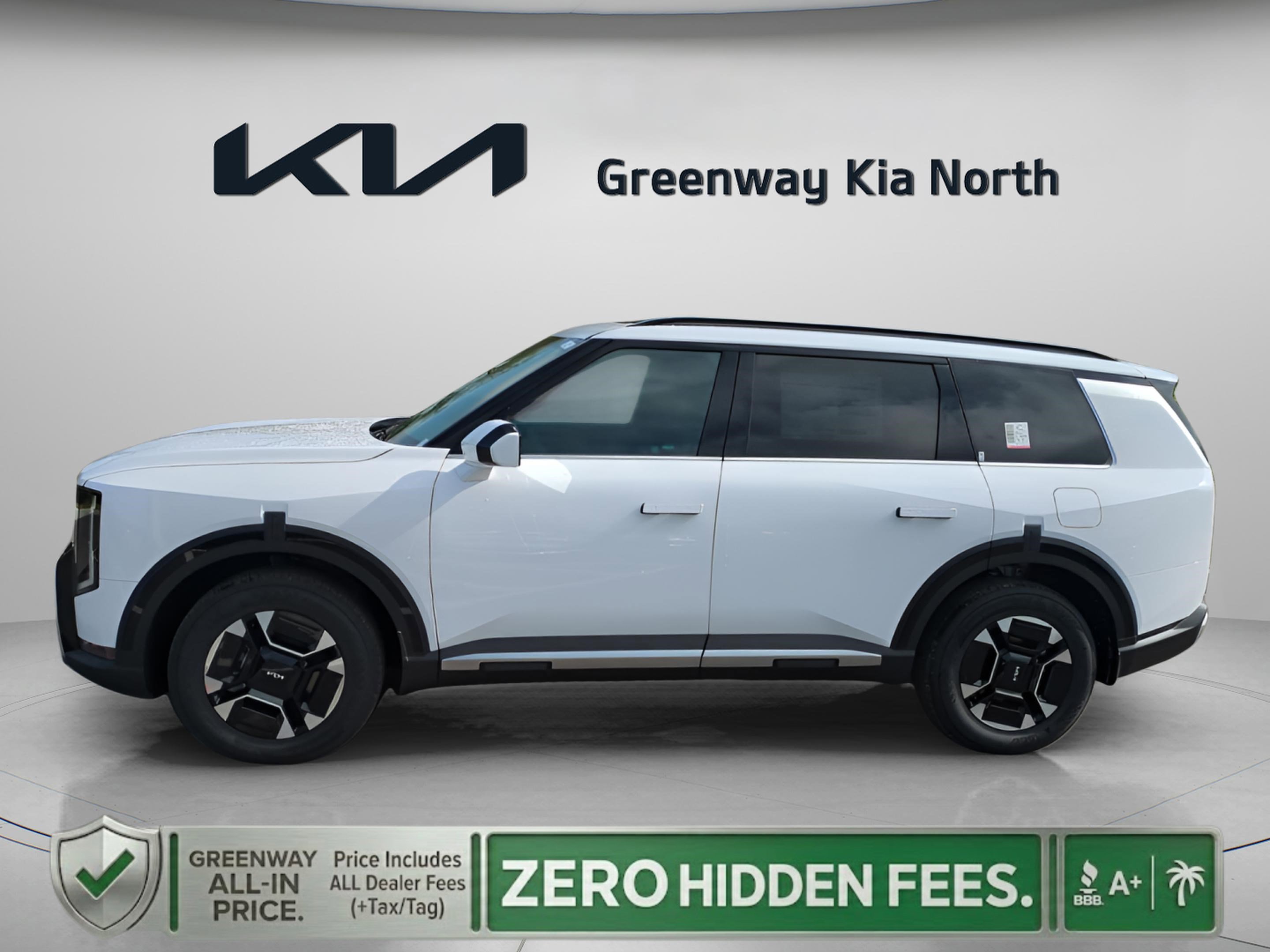 New 2027 Glacial White Pearl Kia EX image 3