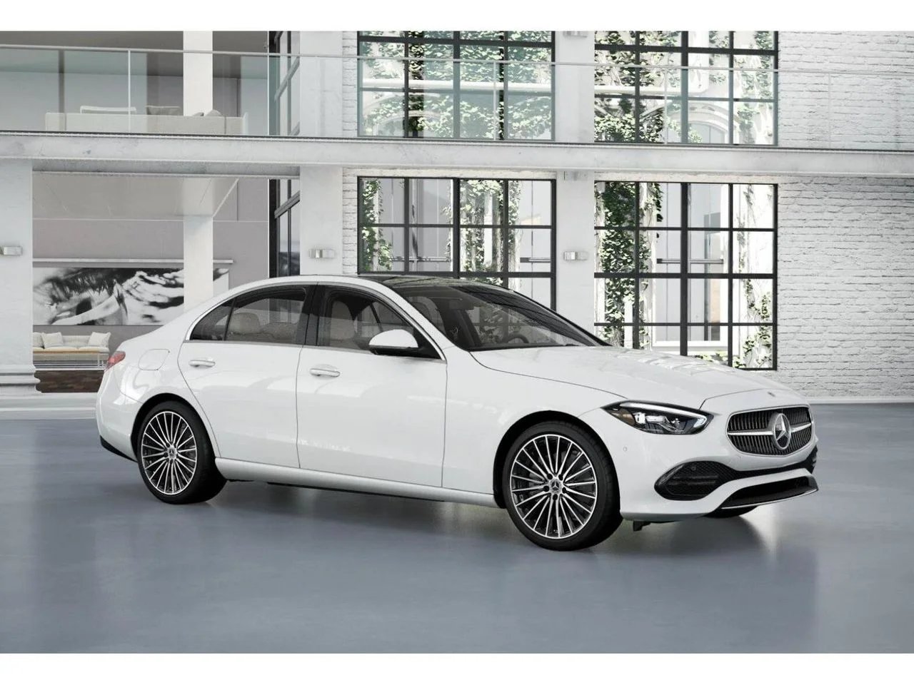 New 2026 Polar White Mercedes-Benz C 300 image 12