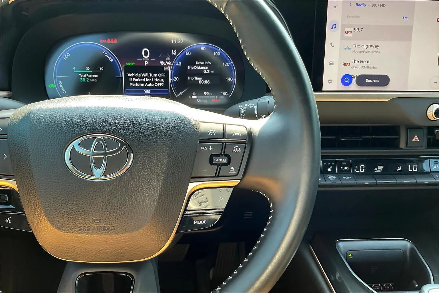 Used 2024 Black Toyota XLE image 23