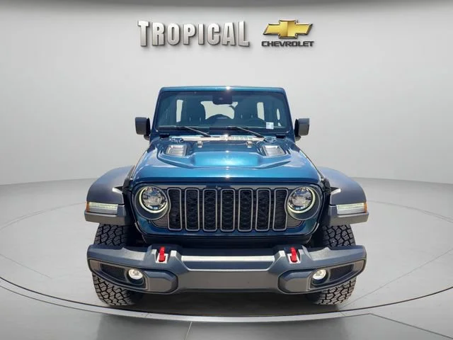 Used 2025 Blue Jeep Rubicon image 8