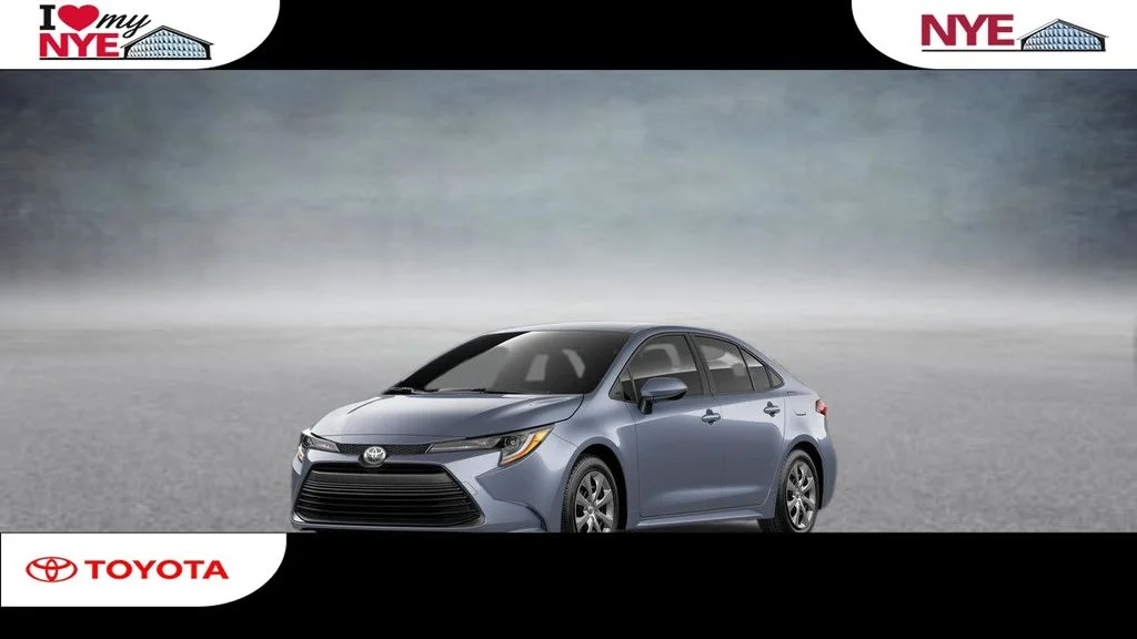New 2026 Gray Toyota LE image 1