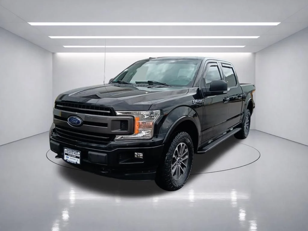 Used 2018 Shadow Black Ford XLT image 14