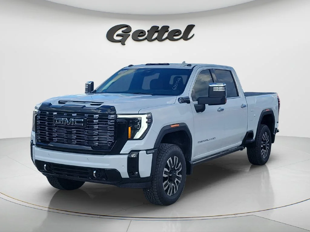 New 2026 Glacier White Tricoat GMC Denali Ultimate image 1