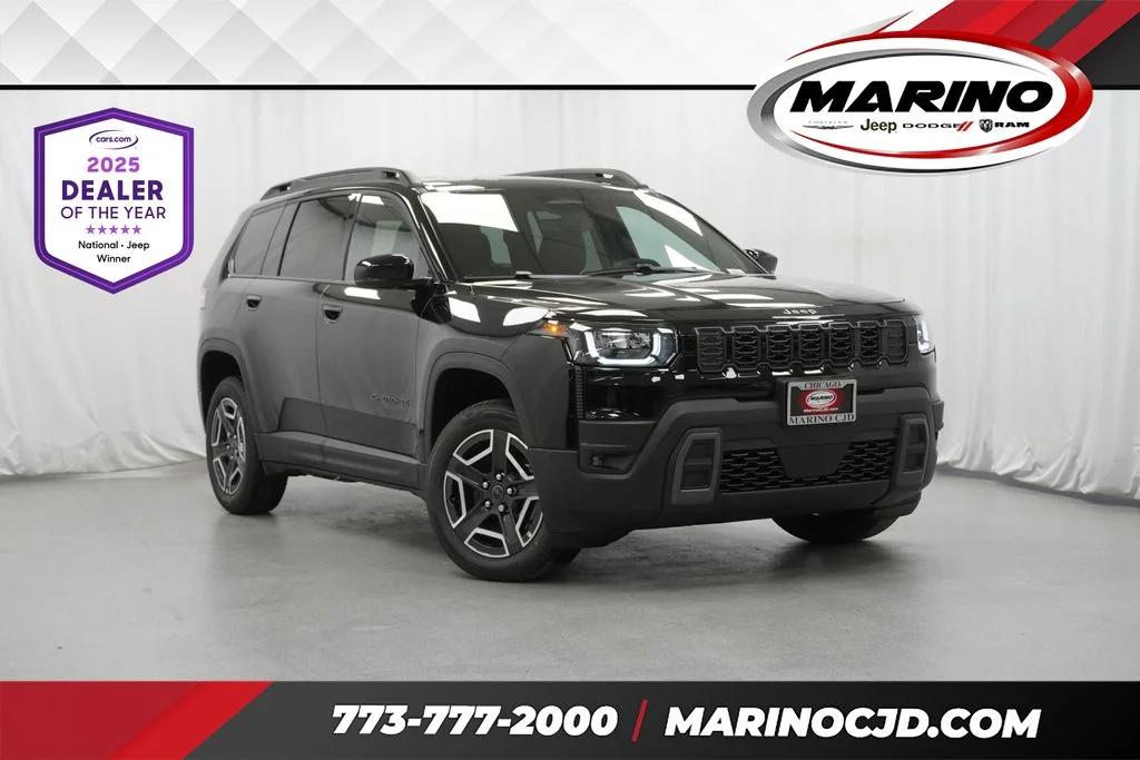 New 2026 Diamond Black Crystal Pearl-Coat Exterior Paint Jeep Limited image 1