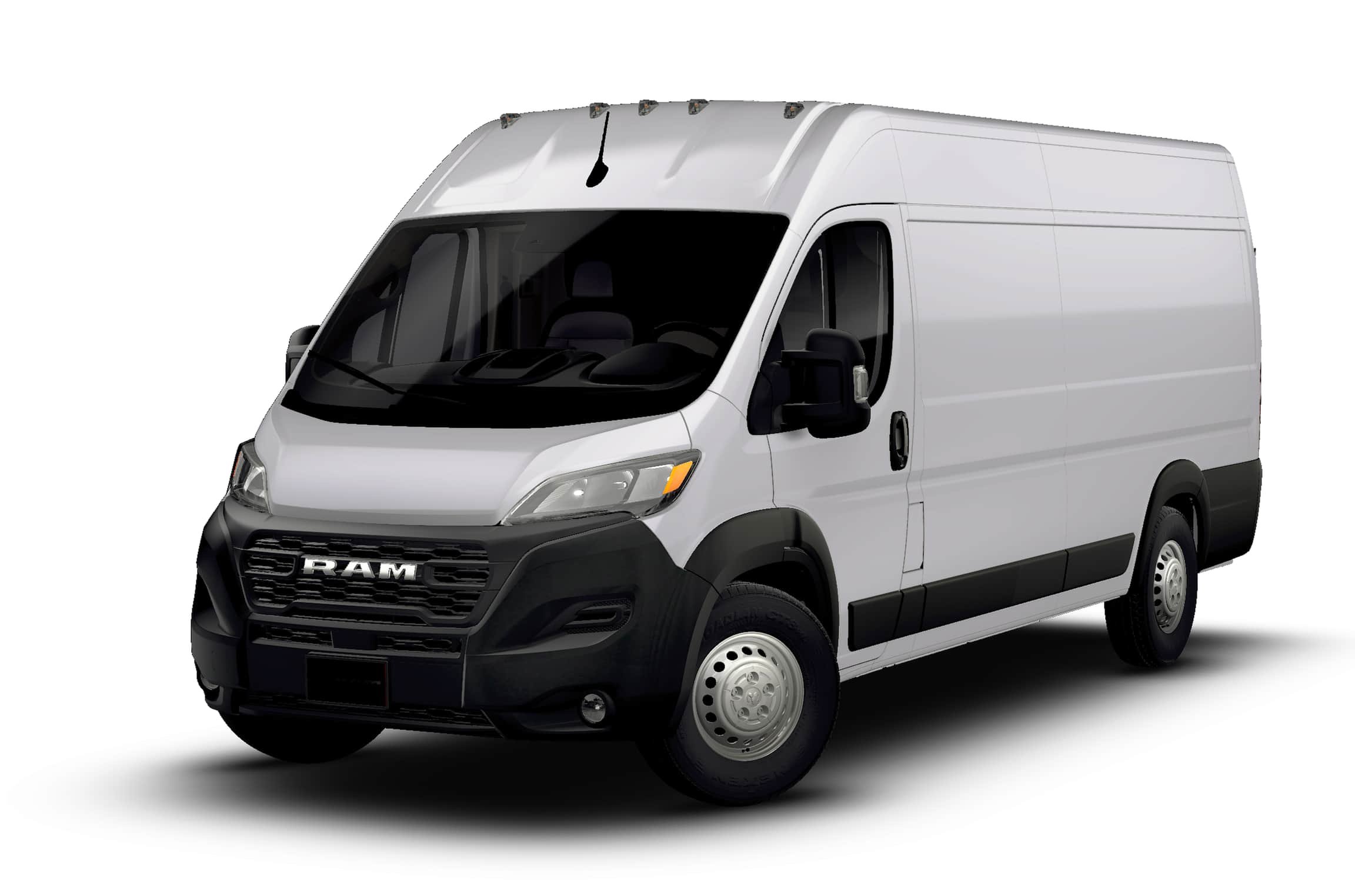 New 2026 Bright White Clear-Coat Exterior Paint RAM High Roof image 13