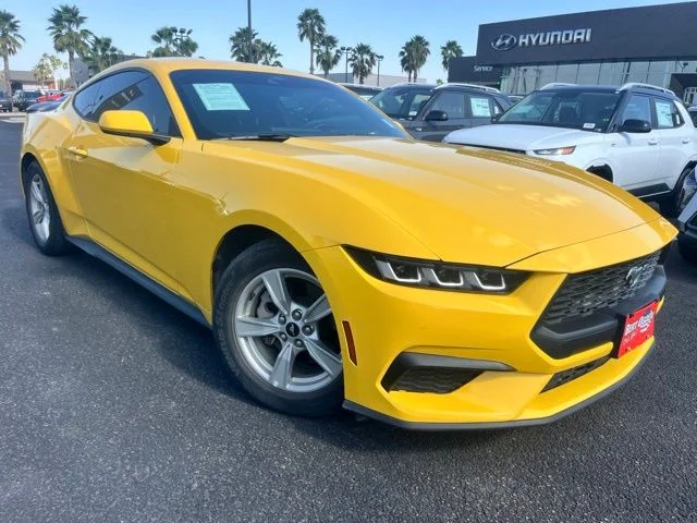 Used 2024 Yellow Ford EcoBoost image 1
