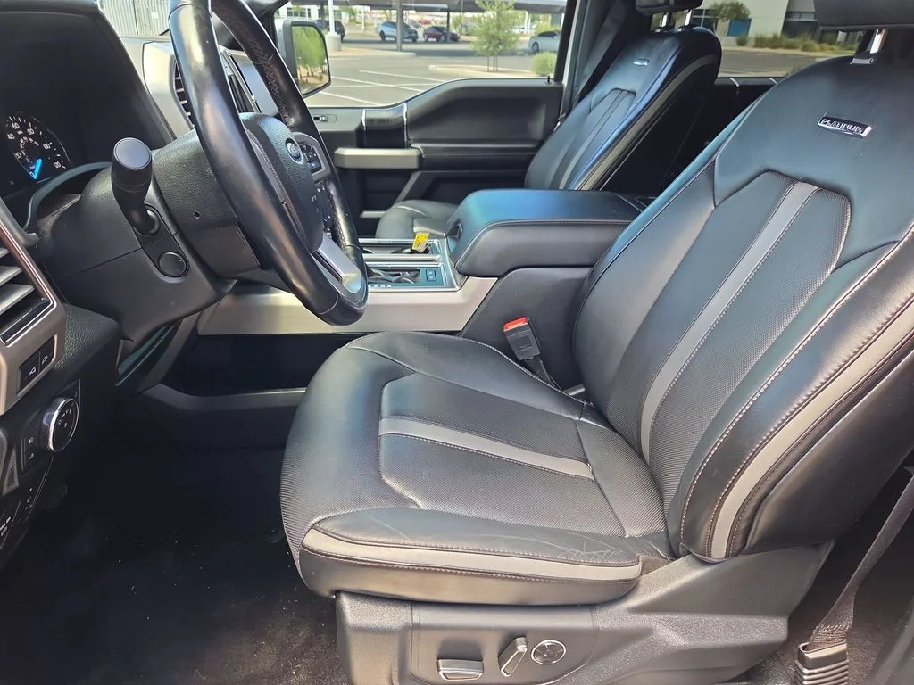 Used 2018 White Ford Platinum image 12