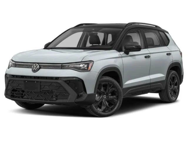Certified Used 2025 Monument Gray w/Deep Black Roof Volkswagen SE Black image 1