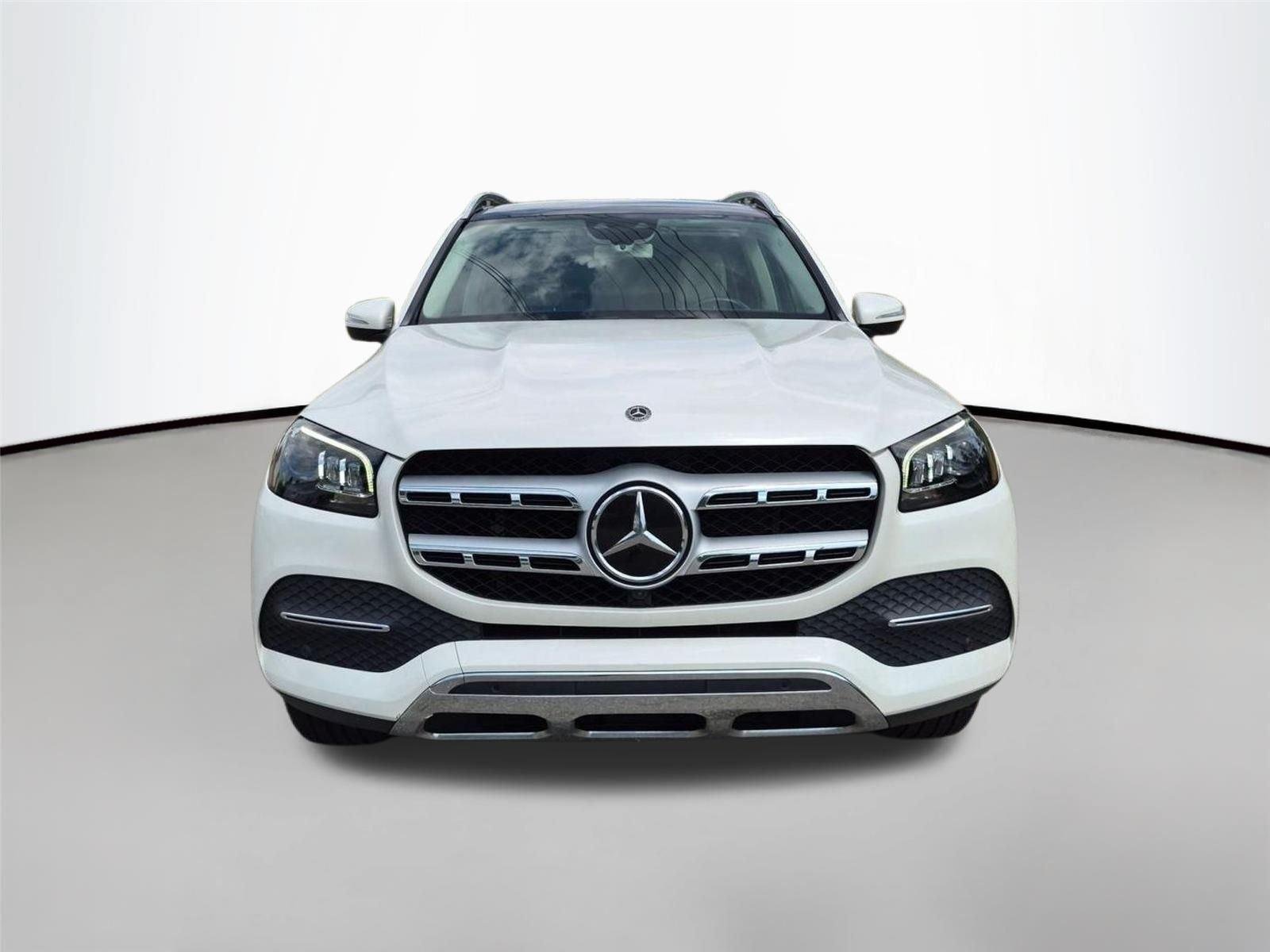 Used 2020 designo Diamond White Metallic Mercedes-Benz GLS 450 image 2