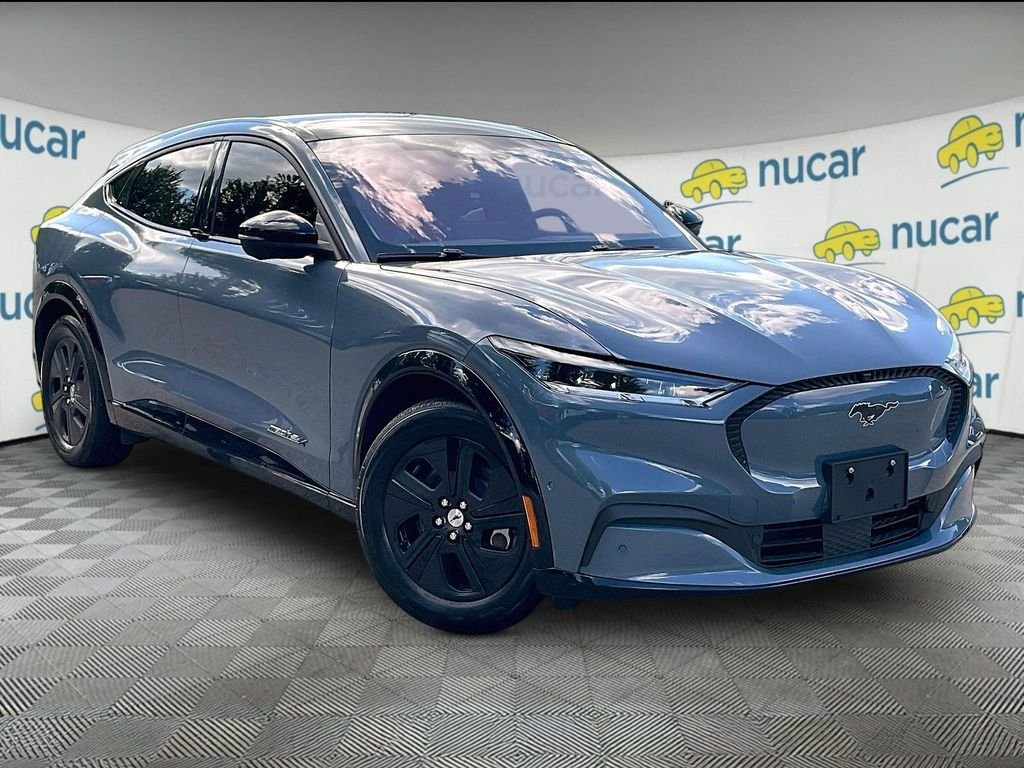 Vapor Blue 2023 Ford Mustang Mach-E SUV / Crossover All-Wheel Drive