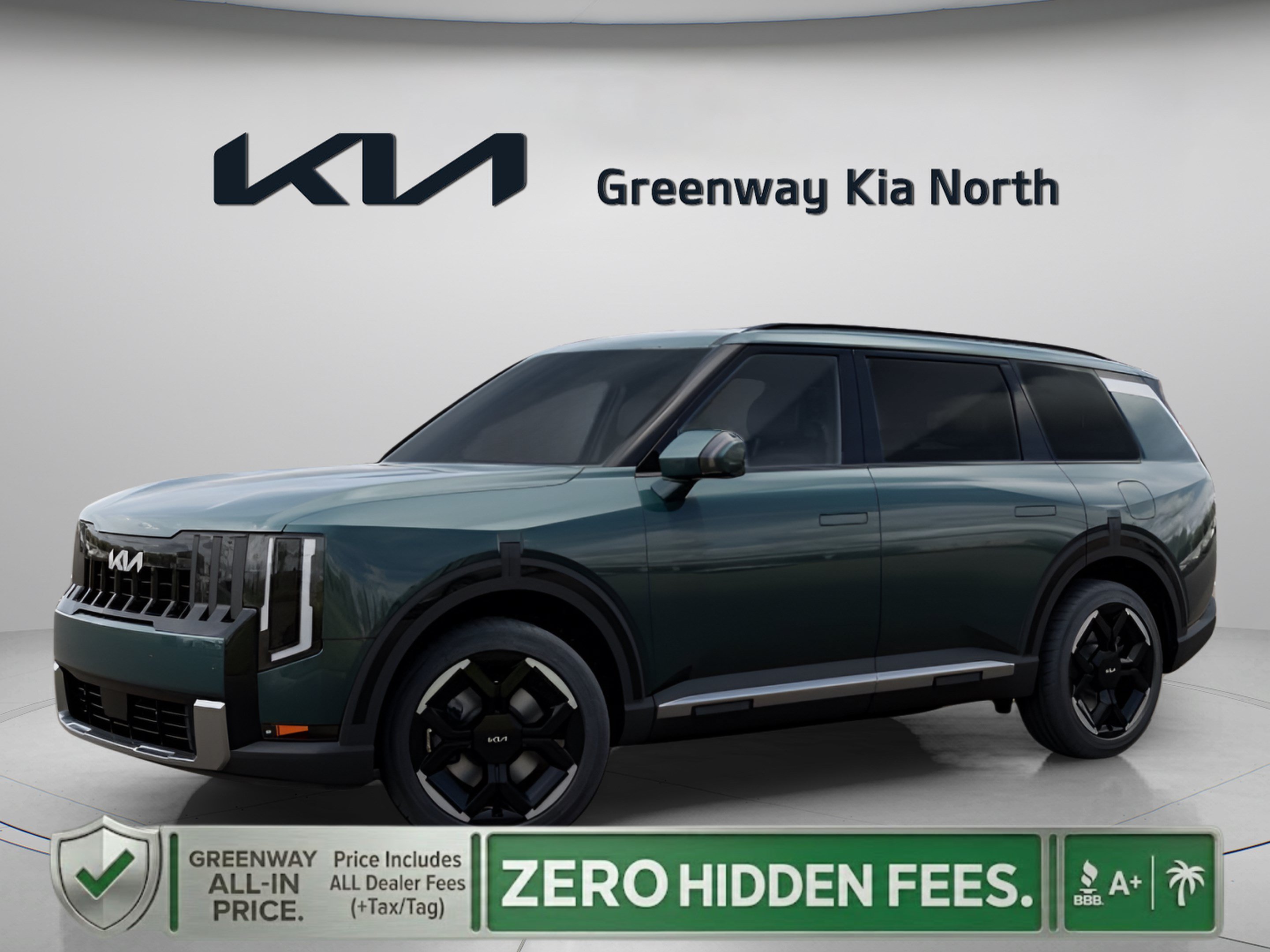 New 2027 Black Jade Green Kia EX image 4